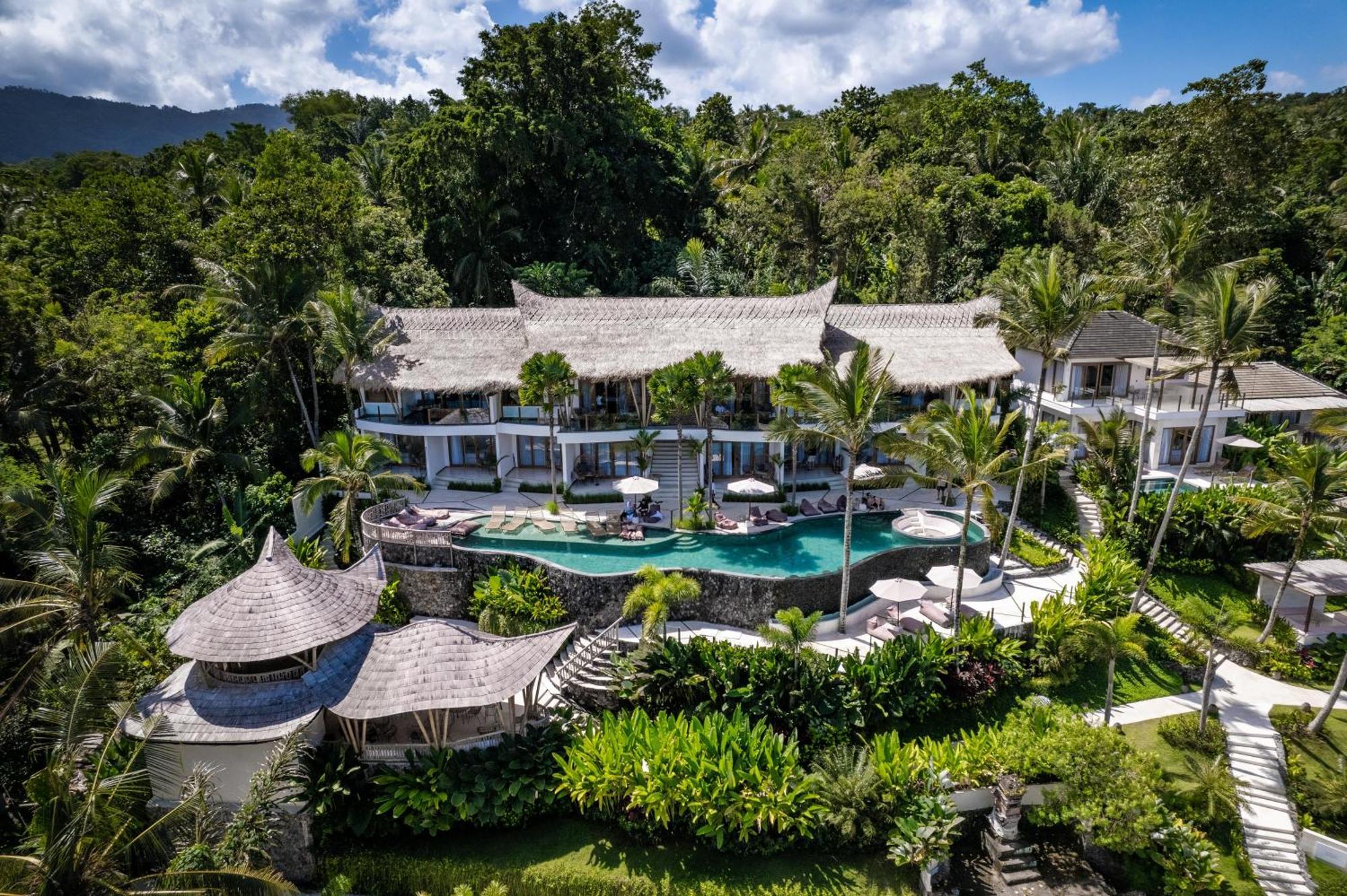 Neano Escape Hotel Manggis  Luaran gambar Aerial view of the resort